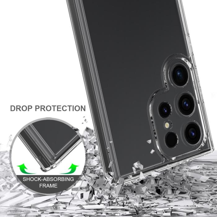 Bild 3,  Samsung Galaxy S24 Ultra Skal Akryl/TPU Transparent - Teknikhallen.se