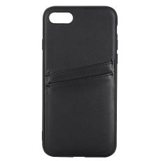 Buffalo Buffalo iPhone 7/8/SE Skal L&auml;der Med 2 Kortfack Svart - Teknikhallen.se