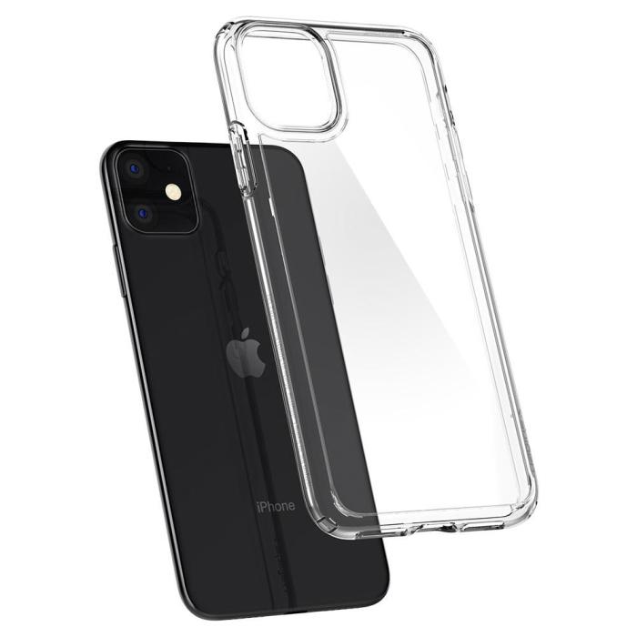 Bild 4, Spigen Spigen iPhone 11 Skal Ultra Hybrid Crystal Clear - Teknikhallen.se