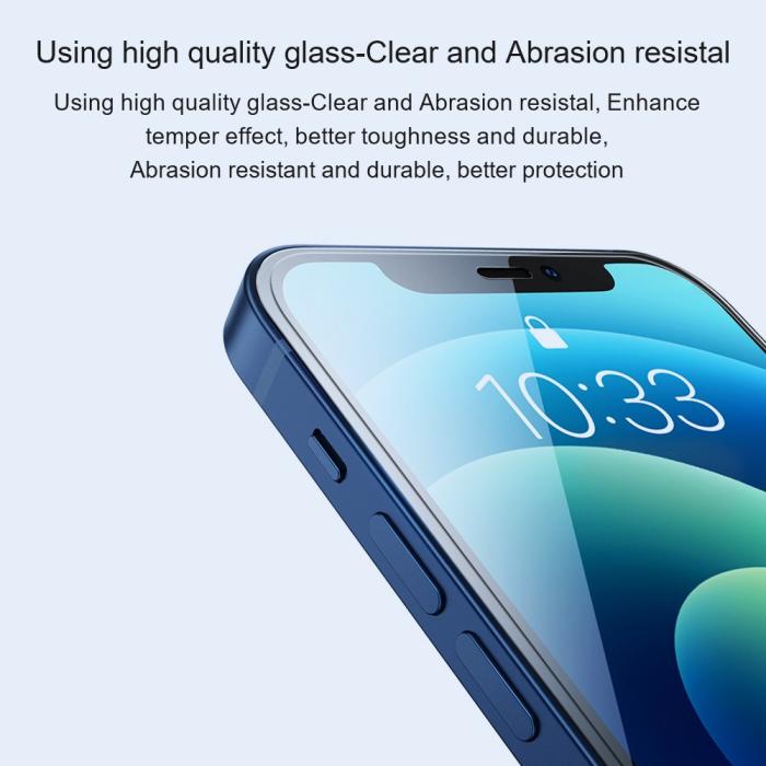 Bild 4, AMORUS AMORUS iPhone 16 Plus Skärmskydd Härdat Glas - Teknikhallen.se