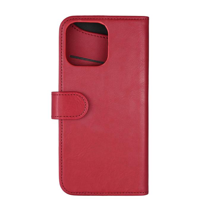 Bild 2, Gear Gear iPhone 16 Pro Max Fodral MagSeries Läder Deep Red - Teknikhallen.se