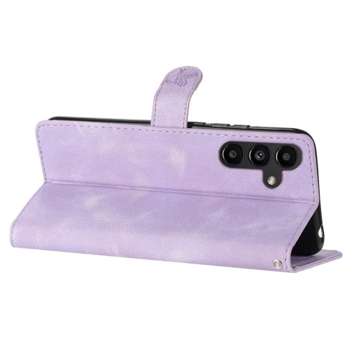 Bild 4,  Samsung Galaxy A36 5G/A56 5G Fodral Med Blommigt Tryck - Teknikhallen.se