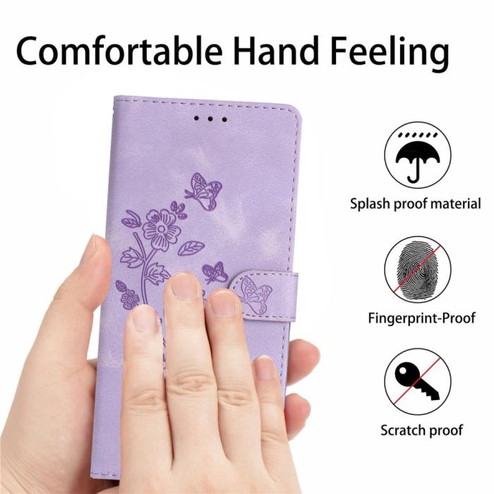 Bild 5,  Samsung Galaxy A36 5G/A56 5G Fodral Med Blommigt Tryck - Teknikhallen.se