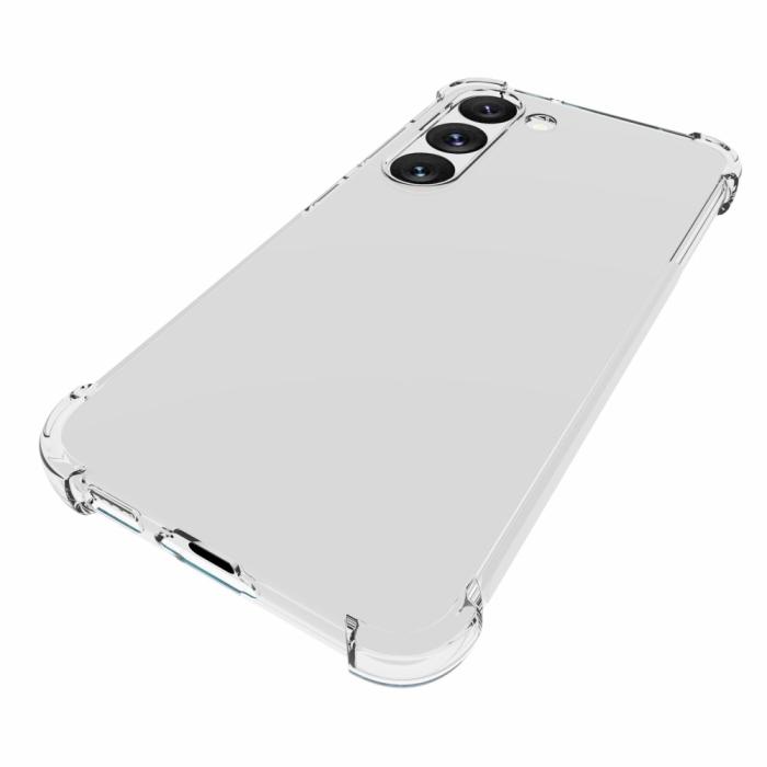 Bild 4,  Samsung Galaxy S23 Plus Skal Shockproof TPU Transparent - Teknikhallen.se