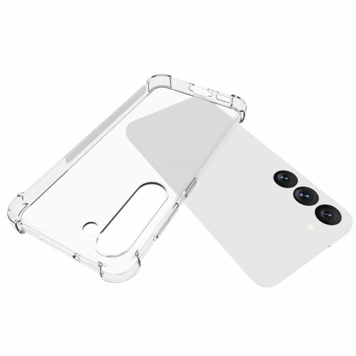 Bild 2,  Samsung Galaxy S23 Plus Skal Shockproof TPU Matt Transparent - Teknikhallen.se
