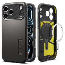 Spigen Spigen iPhone 18 Pro / 17 Pro Skal MagSafe Tough Gunmetal - Teknikhallen.se