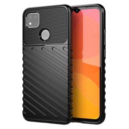  Xiaomi Redmi 9C Skal Twill Textur Svart - Teknikhallen.se