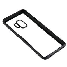 Gear GEAR Samsung Galaxy S9 Mobilskal H&auml;rdat Glas Svart - Teknikhallen.se