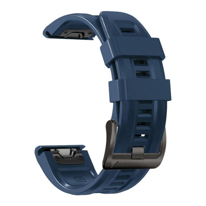 Bild 5, Tech-Protect Tech-Protect Garmin Fenix Armband Iconband Navy Blue - Teknikhallen.se