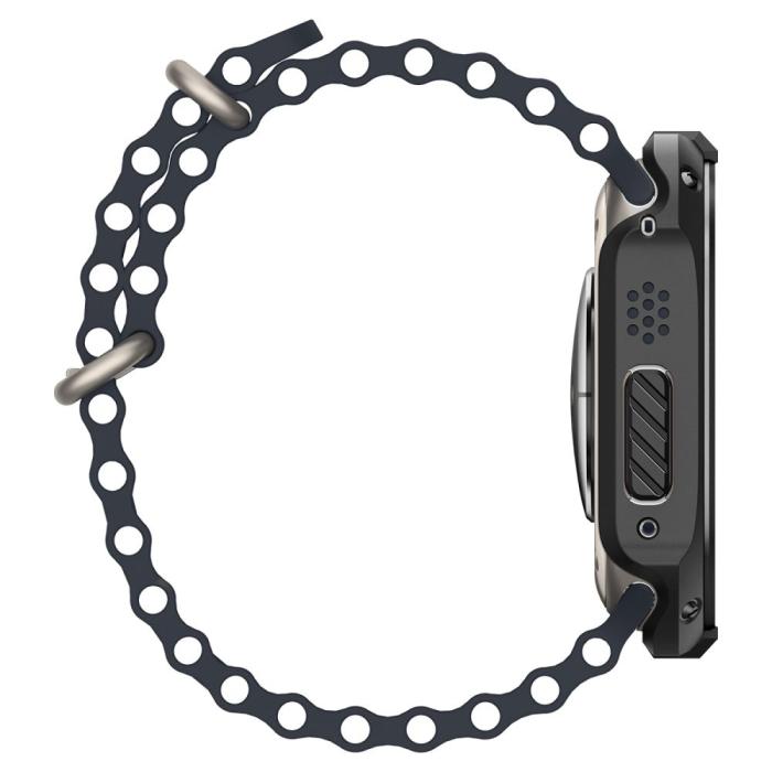Bild 6, Spigen Spigen Apple Watch Ultra 49 mm Skal Tough Armor Svart - Teknikhallen.se
