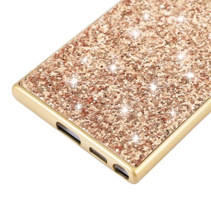 Bild 4,  Galaxy S24 Ultra Skal Sparkling Glitter Blå - Teknikhallen.se