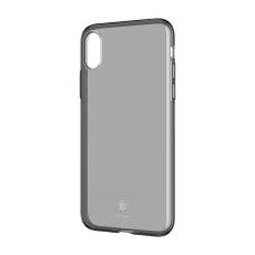 BASEUS Baseus iPhone X/Xs TPU - M&ouml;rk Gr&aring; - Teknikhallen.se