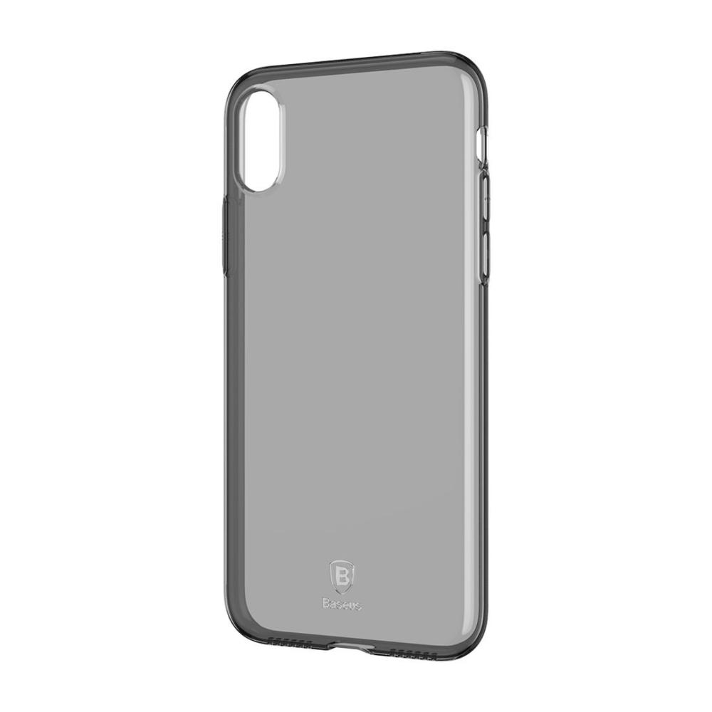 BASEUS Baseus iPhone X/Xs TPU - Mörk Grå - Teknikhallen.se