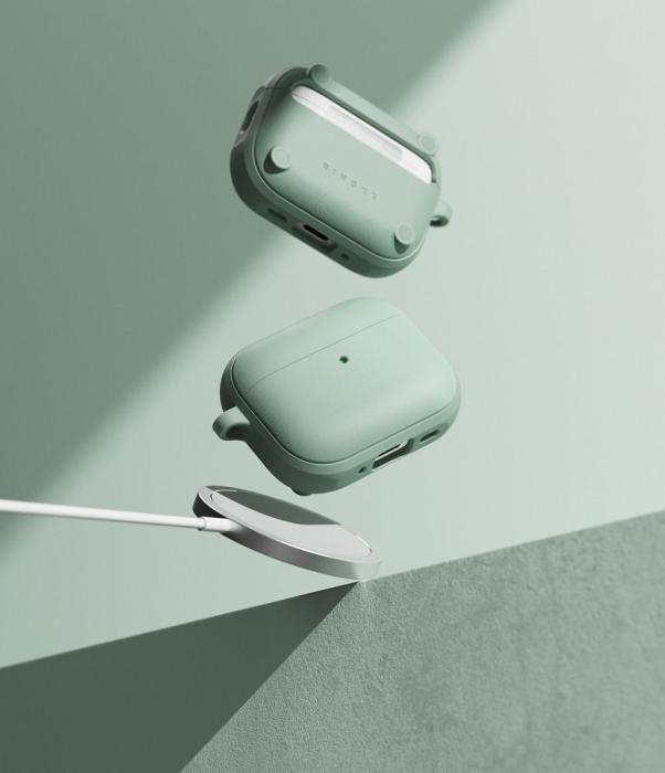 Bild 5, Ringke Ringke AirPods Pro 3 Skal MagSafe Onyx Mint - Teknikhallen.se