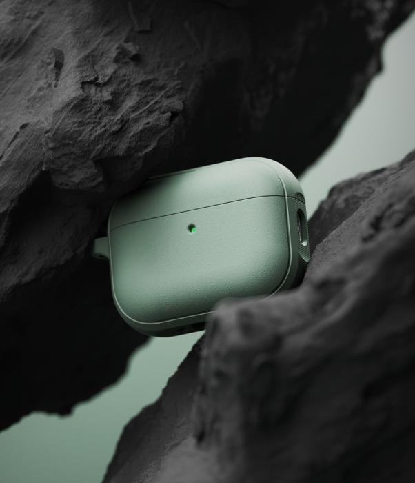 Bild 6, Ringke Ringke AirPods Pro 3 Skal MagSafe Onyx Mint - Teknikhallen.se