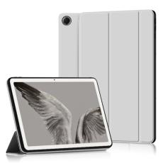  Google Pixel Tablet Fodral Tri-Fold L&auml;der Gr&aring; - Teknikhallen.se