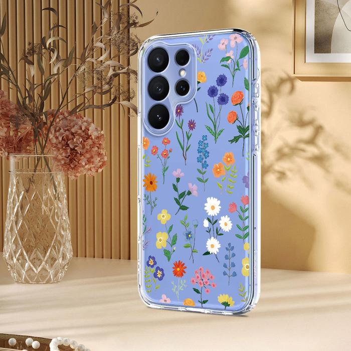 Bild 5,  Samsung Galaxy S26 Ultra Skal Med Tryck Blommor - Teknikhallen.se