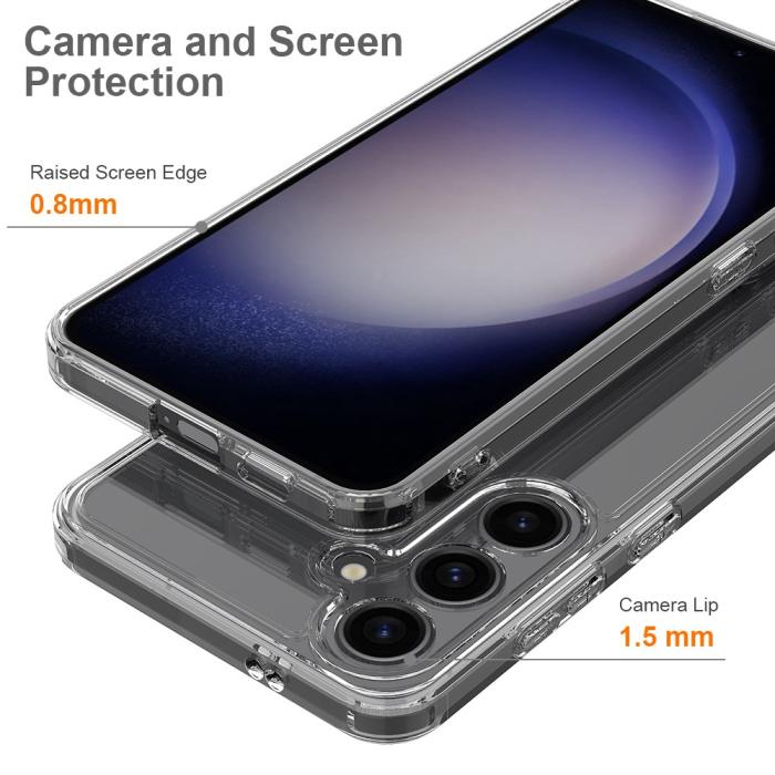 Bild 6,  Samsung Galaxy S24 FE Skal TPU/Akryl Transparent - Teknikhallen.se