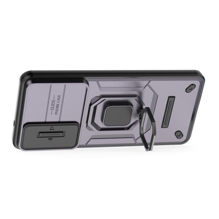 Bild 2,  Samsung Galaxy S25 Edge Skal CamShield Ring Hybrid Lila - Teknikhallen.se