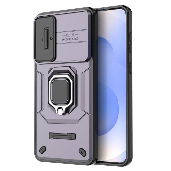Bild 4,  Samsung Galaxy S25 Edge Skal CamShield Ring Hybrid Lila - Teknikhallen.se
