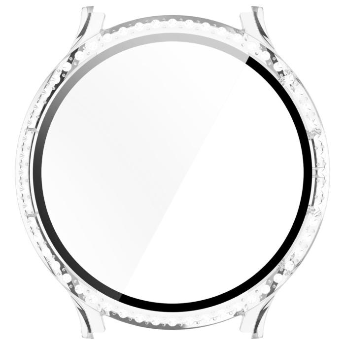 Bild 4,  Galaxy Watch 7 40 mm Skal Med Skärmskydd Strass Transparent - Teknikhallen.se