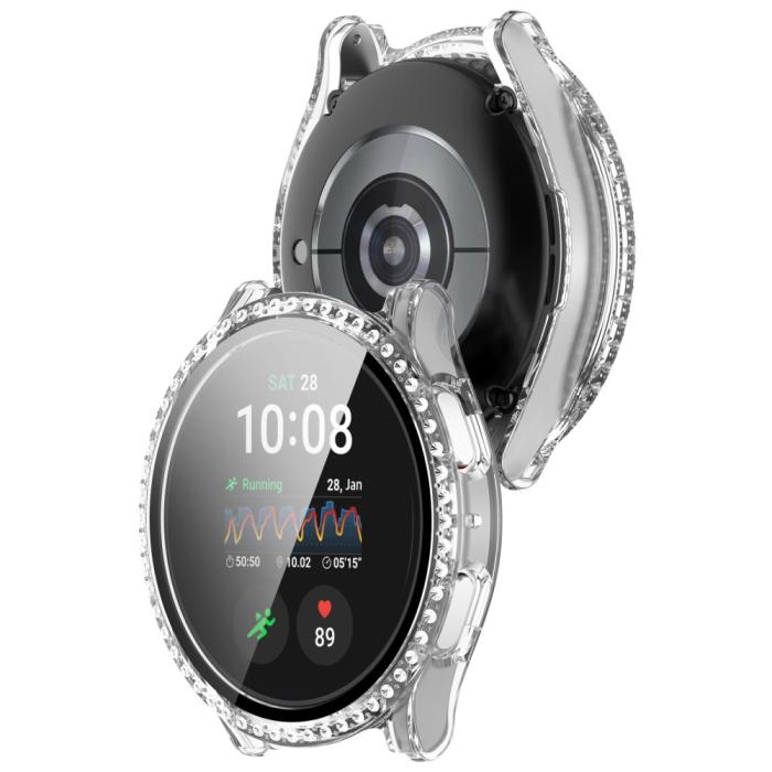 Bild 6,  Galaxy Watch 7 40 mm Skal Med Skärmskydd Strass Transparent - Teknikhallen.se