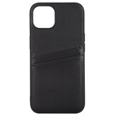 Buffalo Buffalo iPhone 13 Skal L&auml;der Med 2 Kortfack Svart - Teknikhallen.se