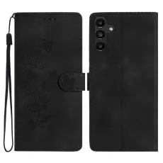  Samsung Galaxy A36 5G/A56 5G Fodral Med Blommigt Tryck - Teknikhallen.se