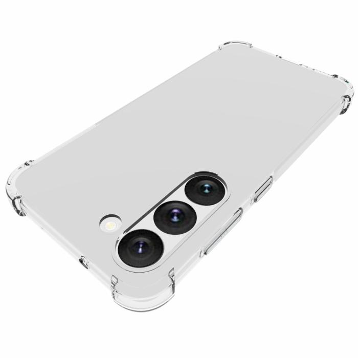 Bild 3,  Samsung Galaxy S23 Plus Skal Shockproof TPU Matt Transparent - Teknikhallen.se