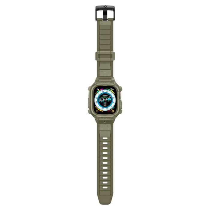 Bild 3, Spigen Spigen Apple Watch Ultra 49 mm Skal/Armband Rugged Armor 'Pro' - Teknikhallen.se