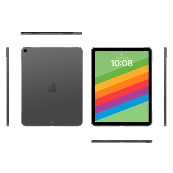 Bild 5,  iPad Air 13 2026-2024 TPU Skal Transparent - Teknikhallen.se