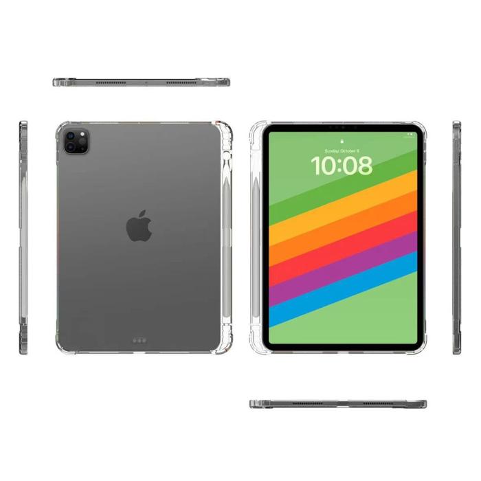 Bild 5,  iPad Pro 11 2025/2024 TPU Skal Transparent - Teknikhallen.se