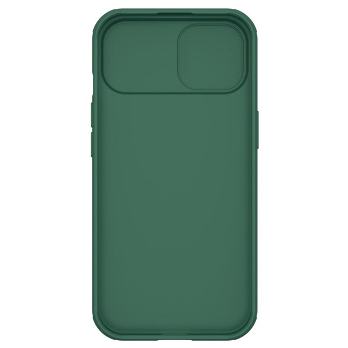 Bild 3, NILLKIN NILLKIN iPhone 15 Plus Skal CamShield Pro Grön - Teknikhallen.se