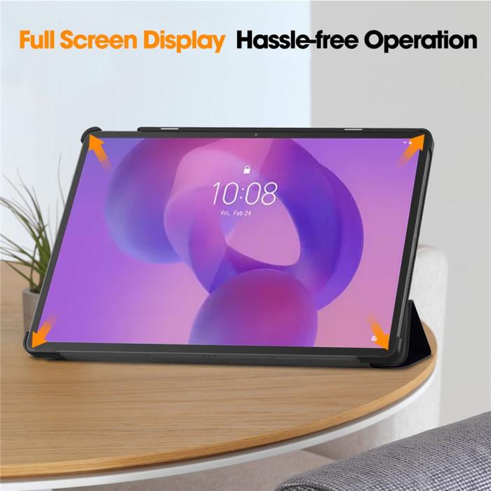 Bild 6,  Lenovo Idea Tab Pro Fodral Tri-Fold Dont Touch Me - Teknikhallen.se