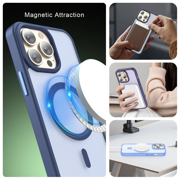 Bild 6, ColorPop ColorPop iPhone 13 Pro Max Skal CH MagSafe Matt Svart - Teknikhallen.se