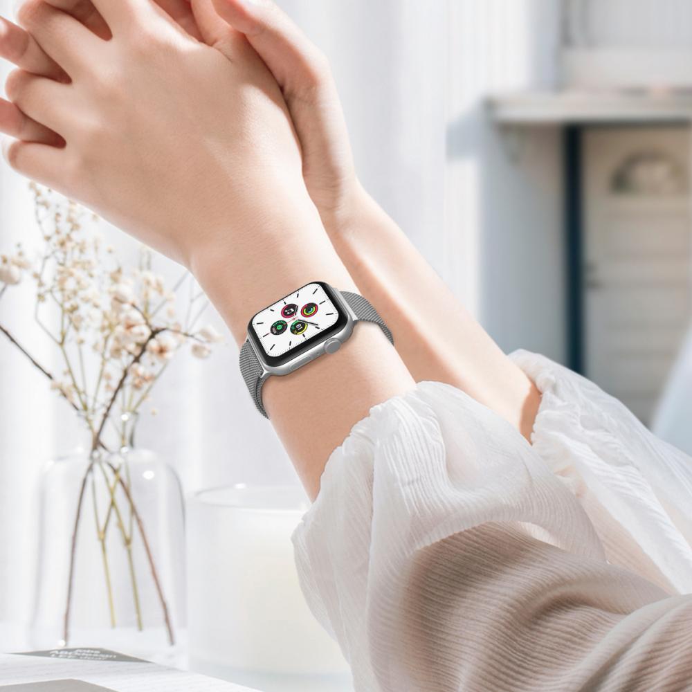 ColorPop ColorPop Milanese Loop Metall Armband Apple Watch 38/40/41/42 mm - Teknikhallen.se