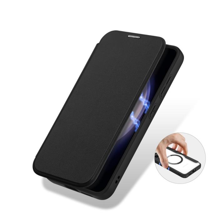 Bild 6, DUX DUCIS DUX DUCIS Galaxy S24 Fodral MagSafe Skin X Pro Svart - Teknikhallen.se