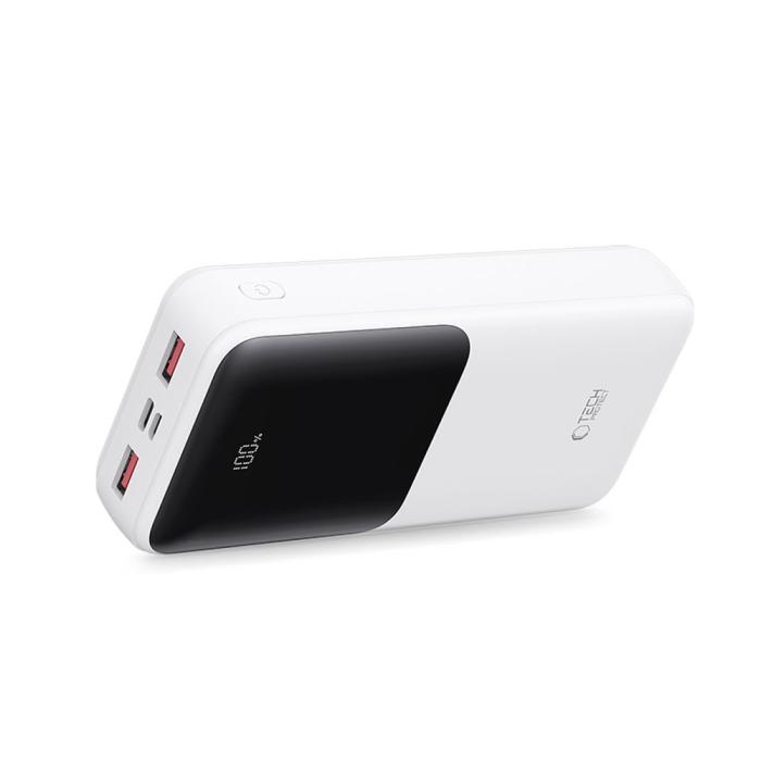 Bild 2, Tech-Protect Tech-Protect 20000 mAh 22.5W Powerbank Vit - Teknikhallen.se