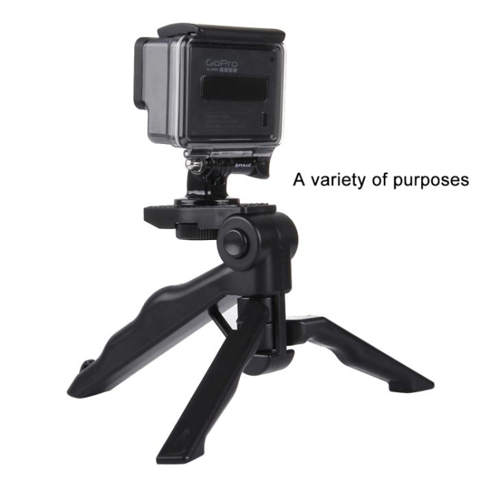 Bild 5, PULUZ PULUZ Trifold Med Adapter För GoPro Svart - Teknikhallen.se
