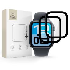 Tech-Protect Tech-Protect Apple Watch 44 mm Sk&auml;rmskydd GlassFlex+ H&auml;rdat Glas - Teknikhallen.se