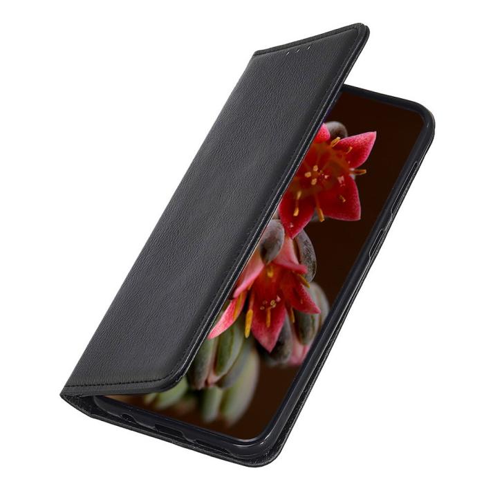 Bild 4, KHAZNEH KHAZNEH Galaxy S23 Ultra Flip Fodral Split Läder Svart - Teknikhallen.se