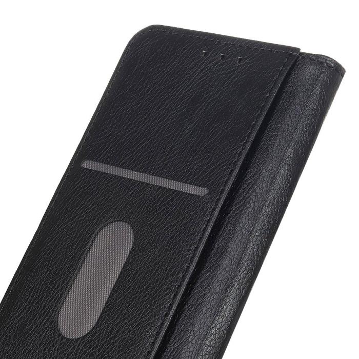 Bild 5, KHAZNEH KHAZNEH Galaxy S23 Ultra Flip Fodral Split Läder Svart - Teknikhallen.se