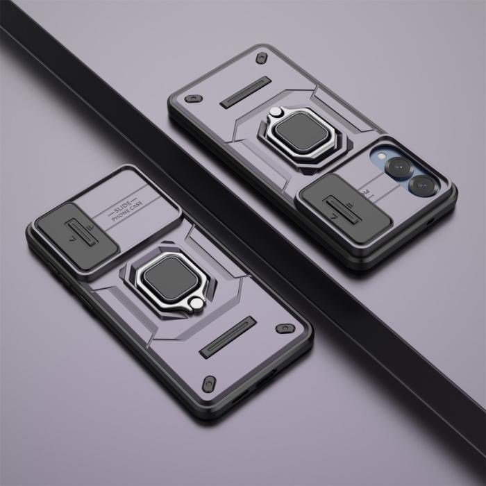 Bild 6,  Samsung Galaxy S25 Edge Skal CamShield Ring Hybrid Lila - Teknikhallen.se