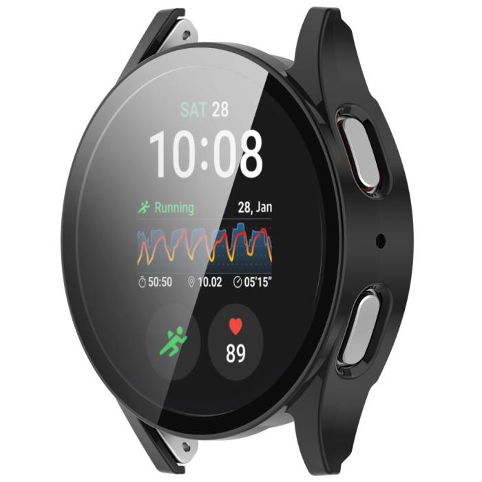 Bild 5,  Galaxy Watch 7 44 mm Skal Med Skärmskydd Svart - Teknikhallen.se