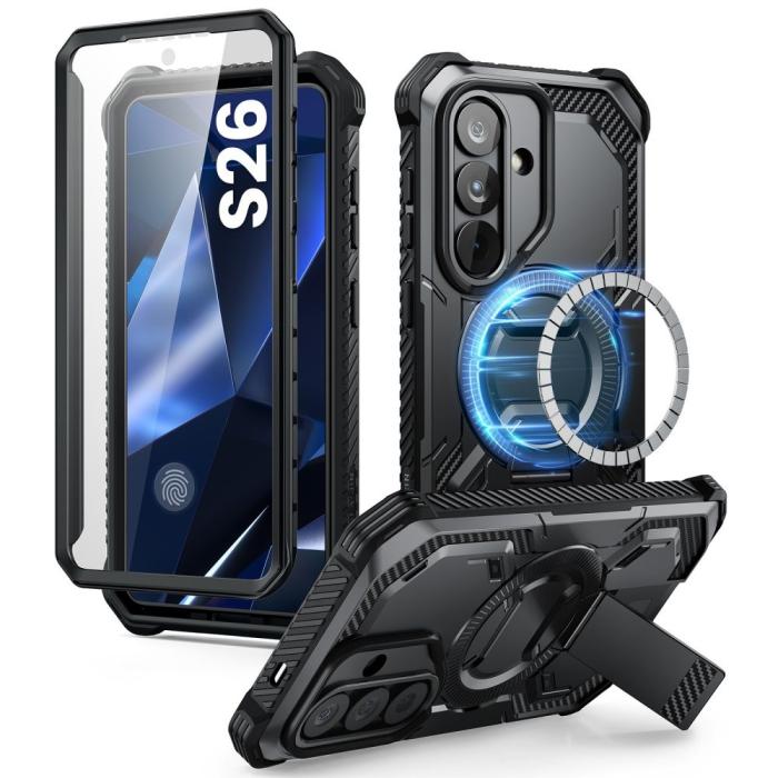 Bild 2, Supcase Supcase Samsung Galaxy S26 Skal MagSafe Iblsn ArmorBox Svart - Teknikhallen.se