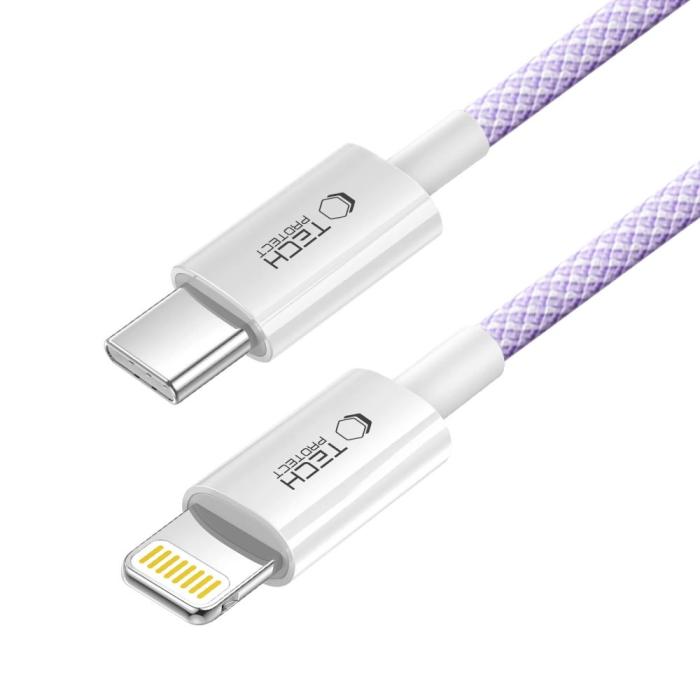 Bild 2, Tech-Protect Tech-Protect 1m 27W/3A PD Lightning-USB-C Kabel UltraBoost - Teknikhallen.se