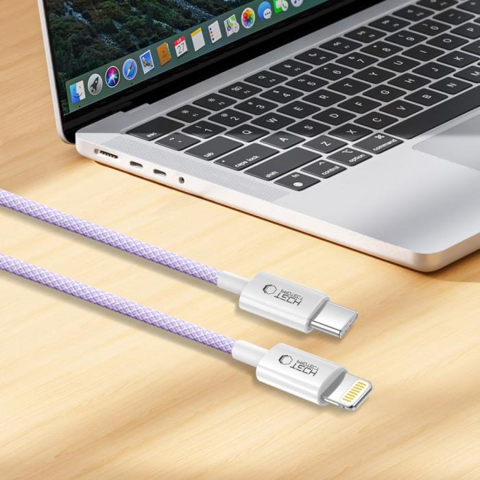 Bild 5, Tech-Protect Tech-Protect 1m 27W/3A PD Lightning-USB-C Kabel UltraBoost - Teknikhallen.se