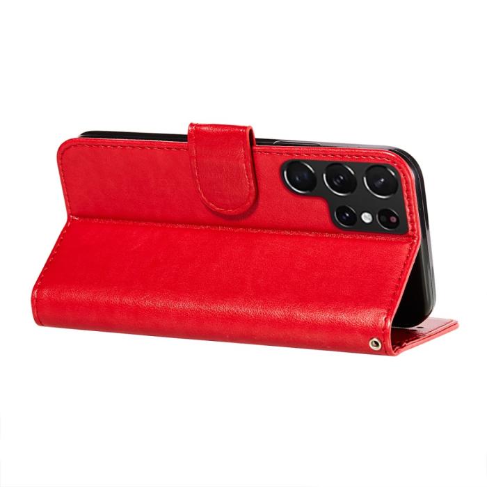 Bild 6,  Samsung Galaxy S22 Ultra Fodral Solid Röd - Teknikhallen.se
