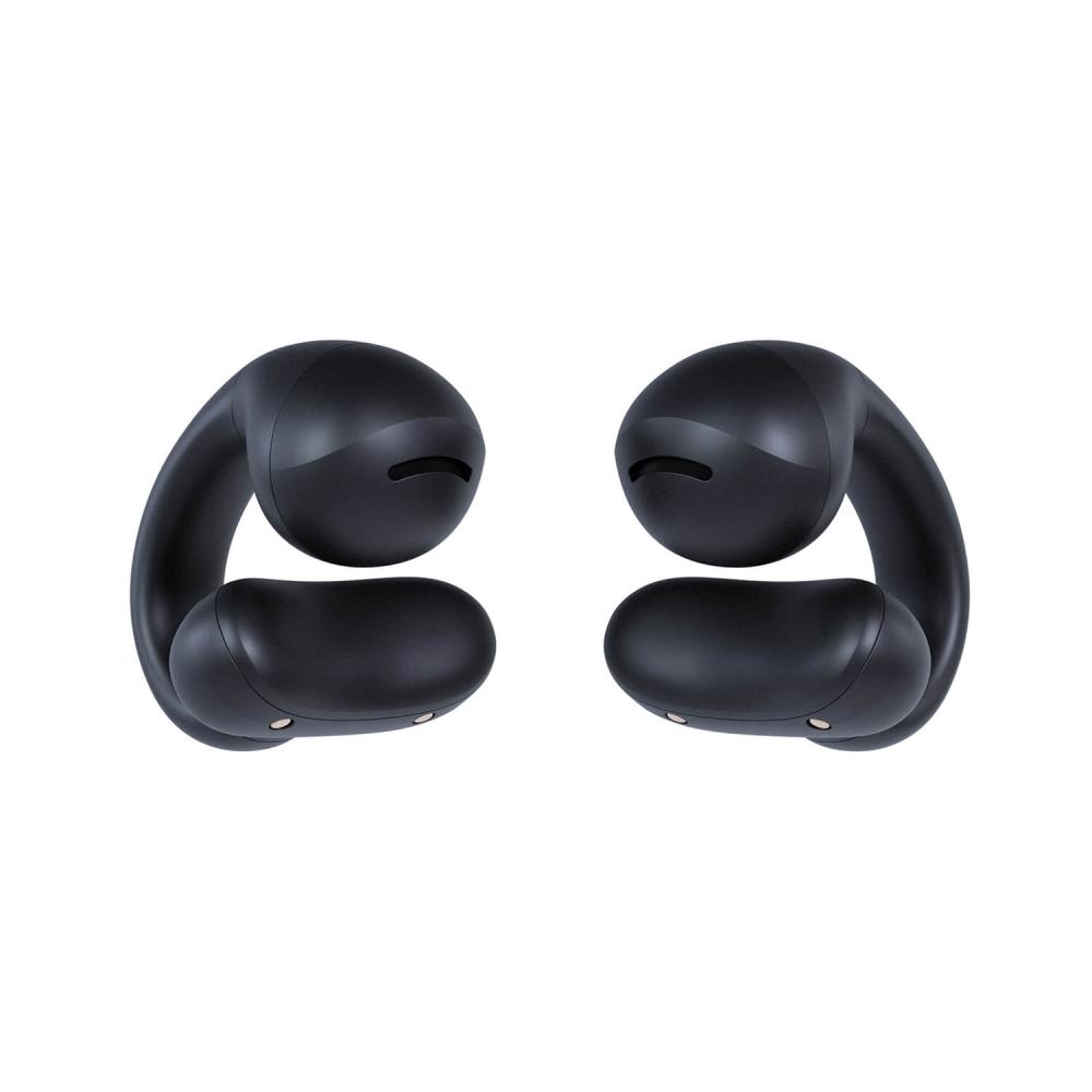 Happy Plugs Happy Plugs In-Ear Hörlurar Clip OWS True-Wireless Svart - Teknikhallen.se
