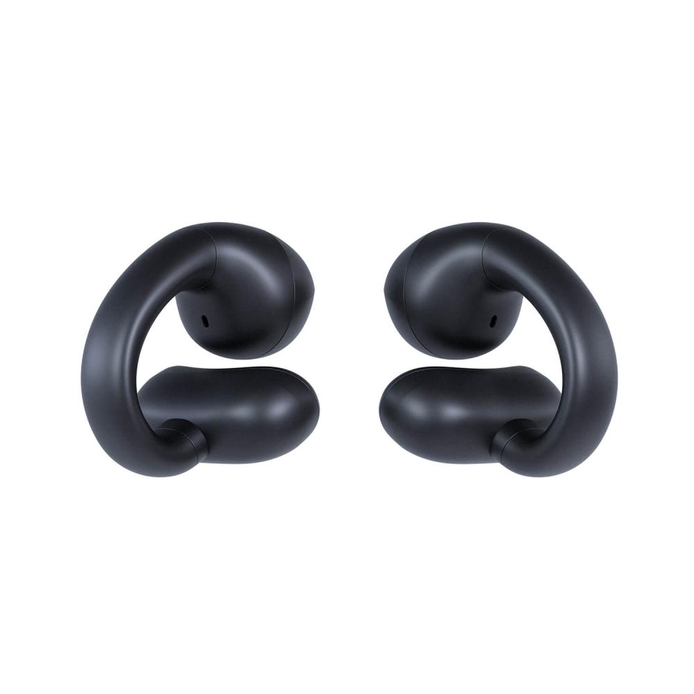 Happy Plugs Happy Plugs In-Ear Hörlurar Clip OWS True-Wireless Svart - Teknikhallen.se